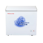 万宝（Wanbao）BC/BD-200D 200升小冰柜冷冻柜冷藏单门卧式家用商用冷柜