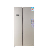 万宝(Wanbao) BCD-608WMCEA 608升 智能对开门家用大冰箱 爵士金色