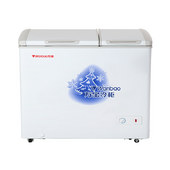 万宝（Wanbao） BCD-206B 206升小冷冻柜冷藏卧式家用双温双门冰柜商用冷柜